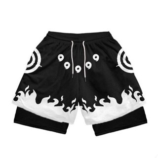 Dragon Ball series shorts 3D digital printing adult double-layer beach shorts Amazon cross-border e-commerce hot-selling factory - Image 13