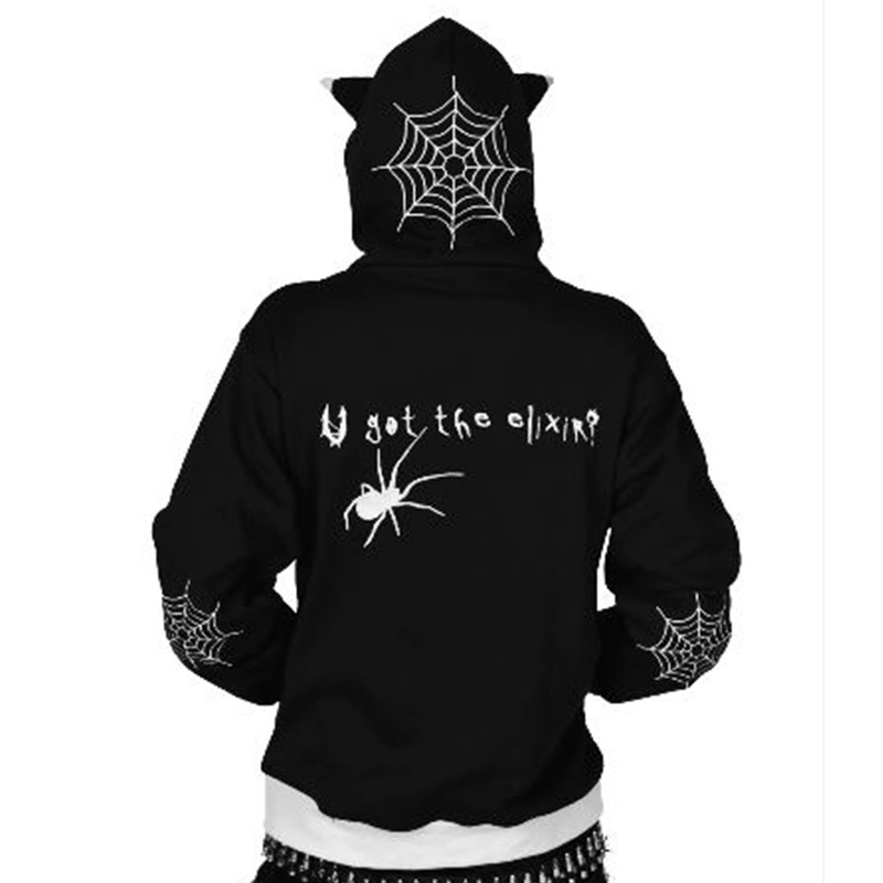 2022 autumn and winter new European and American popular zipper sweater new Amazon hip-hop hoodie men's and women's jacket - Image 16