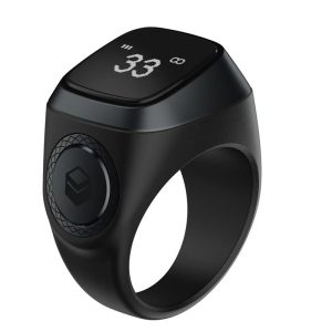 Bluetooth ring counter smart ring factory direct sales iqibla zikr ring tasbeeh