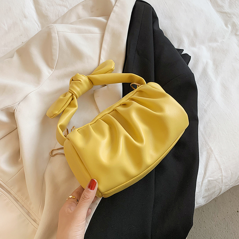 Summer Ladies Small Bag 2021 New Trendy Fashion Net Red Chain Messenger Bag Versatile Ins Portable Cloud Bag - Image 5