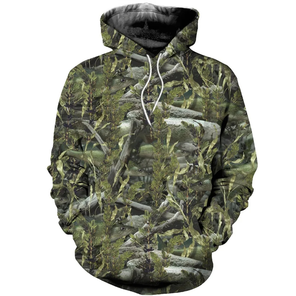 AliExpress cross-border foreign trade new sweatshirt 3D digital printing men's camouflage sweatshirt hoodie Geely suit - Image 8