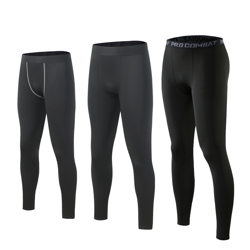 Sports leggings men's summer basketball fitness pants running training quick-drying breathable track and field elastic bottoming trousers - Image 11