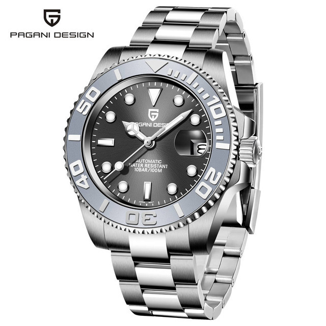 PAGANI DESIGN Bojiani fully automatic mechanical men's watch luminous waterproof men's fashion watch 1651 - Image 15