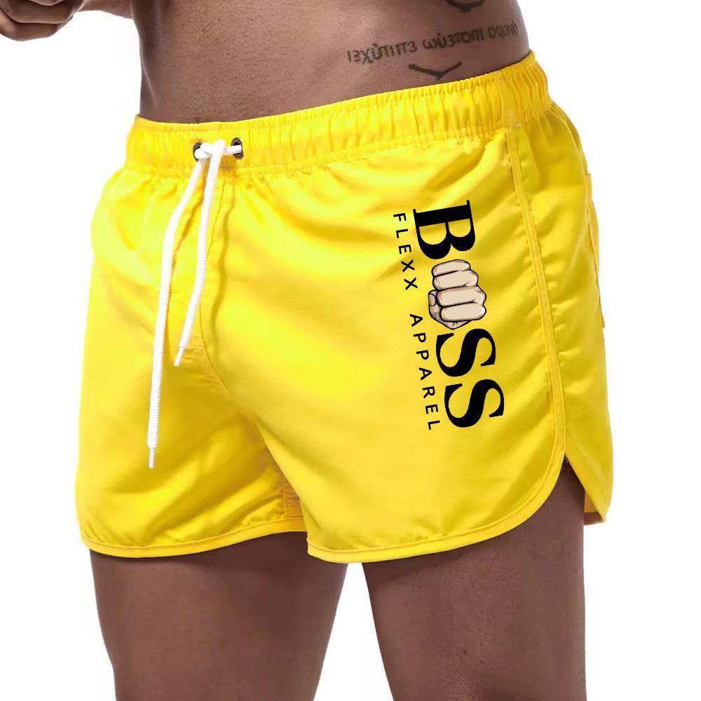 2023 New European and American Men's Fashion Sports Beach Shorts Polyester Multicolor Casual Sports Three-Point Shorts for Men - Image 3