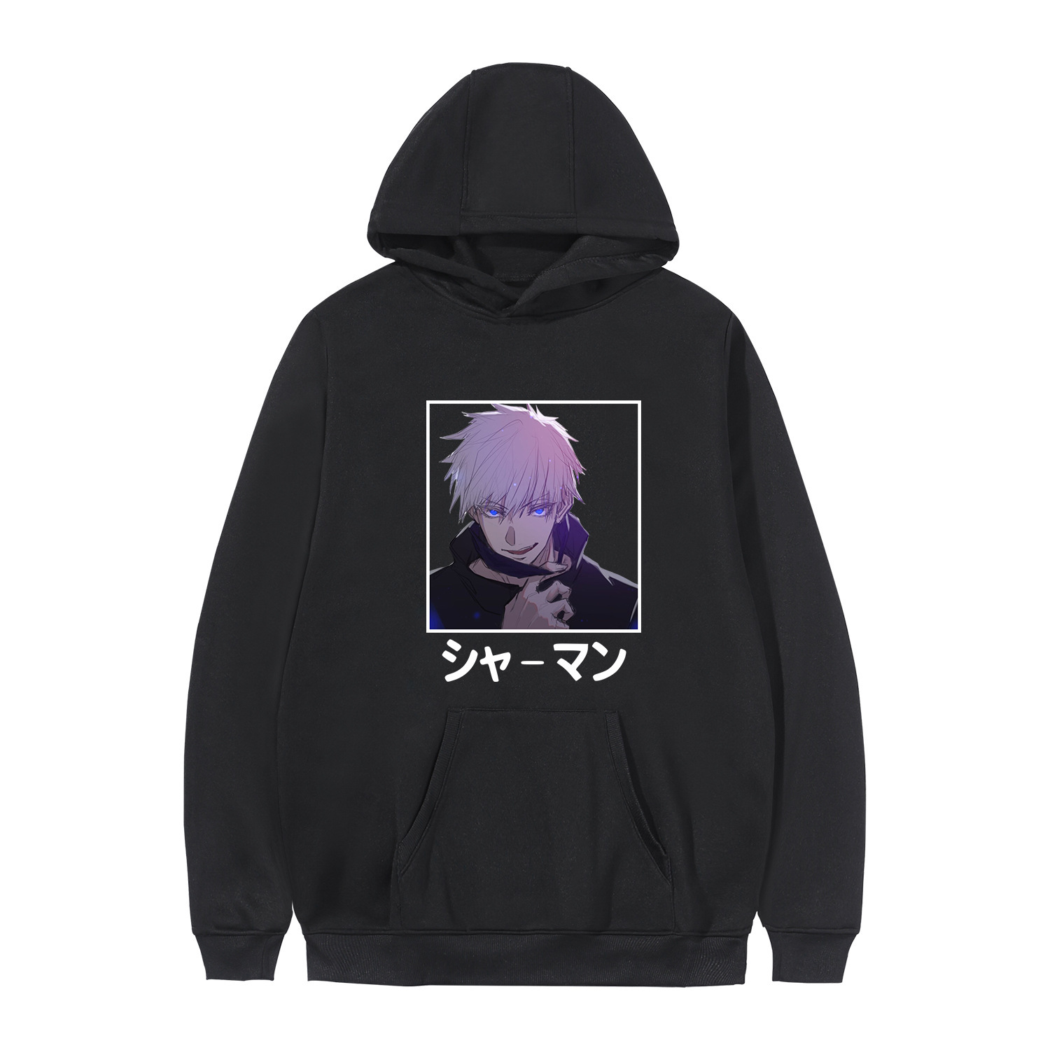 Manufacturers spot anime around long-sleeved couples casual pullover sweater women's hooded hooded sweater - Image 22