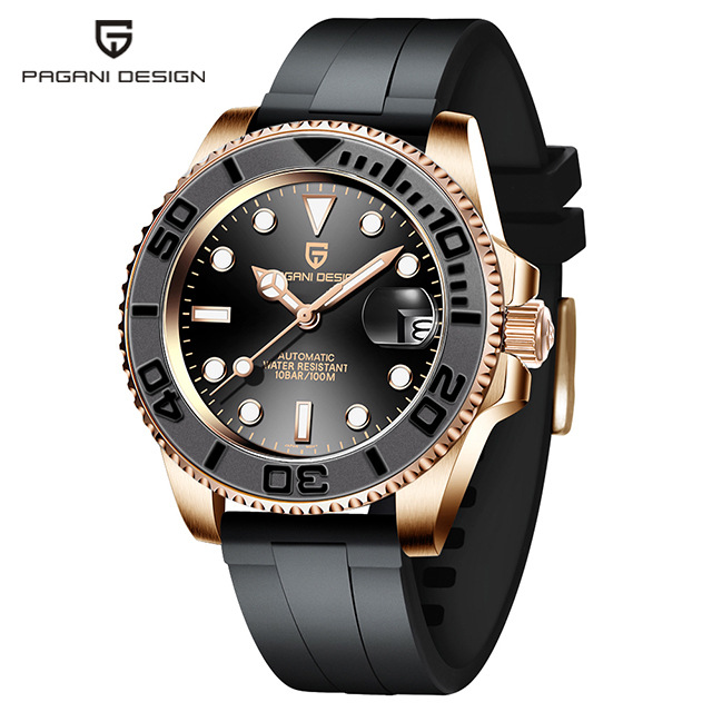 PAGANI DESIGN Bojiani fully automatic mechanical men's watch luminous waterproof men's fashion watch 1651 - Image 10