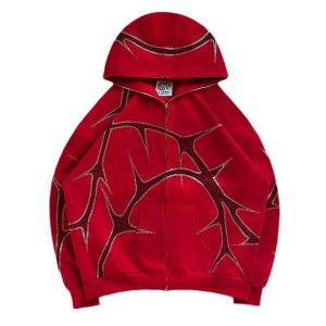 2024 New Street Fashion 3D Digital Printing Hooded Sweatshirt Women Street Casual Sports Zipper Cardigan