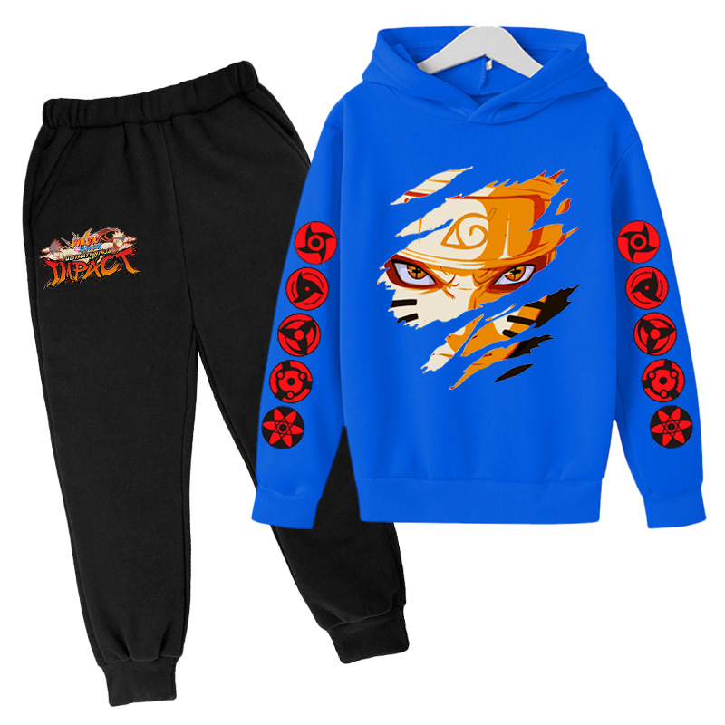 Naruto Printed - Children's Hoodie Sets -suit - Image 10