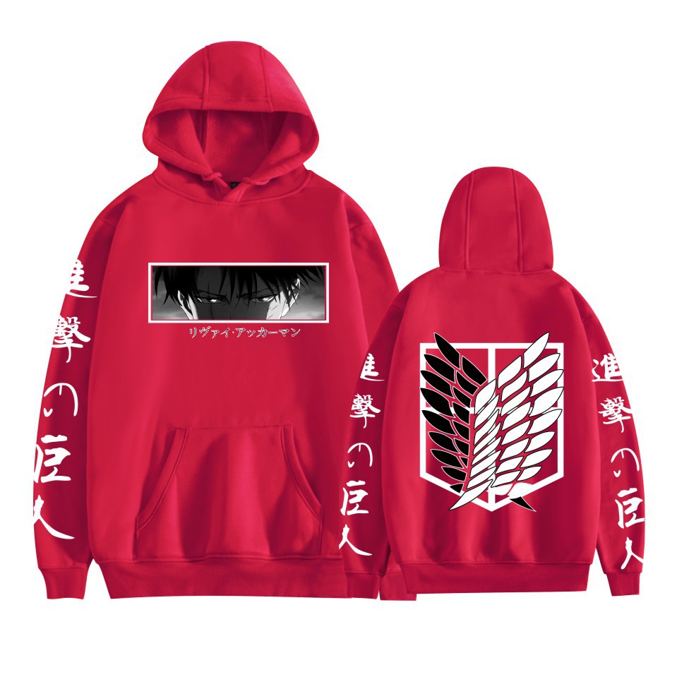 Mao Chunqiu hooded sweatshirt Attack on Titan peripheral European size cross-border hot-selling printed pullover for men and women - Image 2
