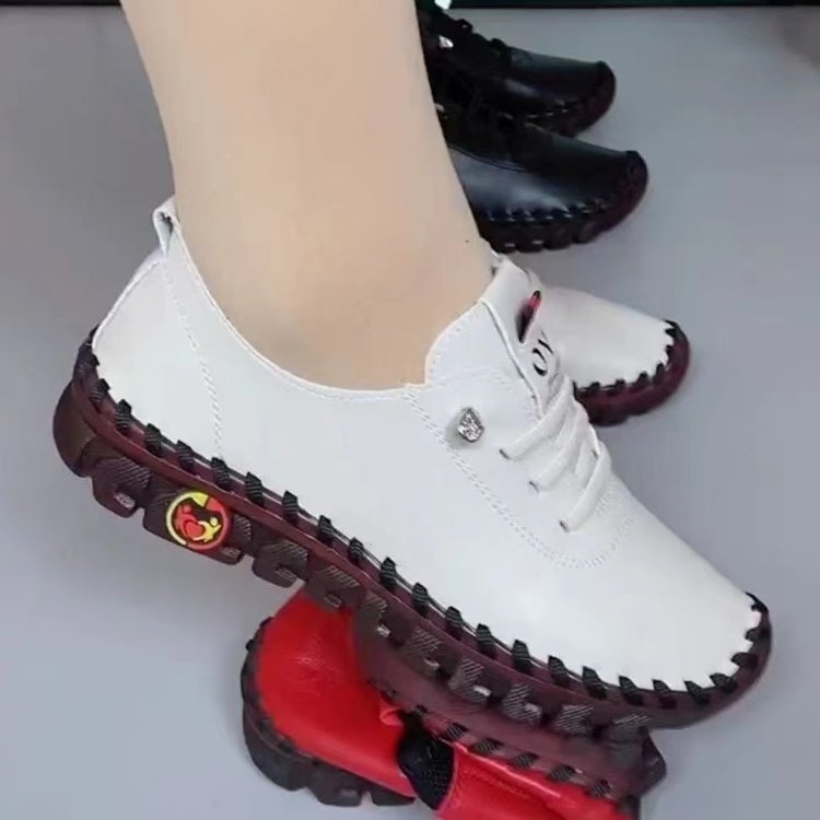 Large size wholesale viscose bottom casual all-match breathable single shoes women 2023 summer new soft bottom mother slip-on women's shoes - Image 8
