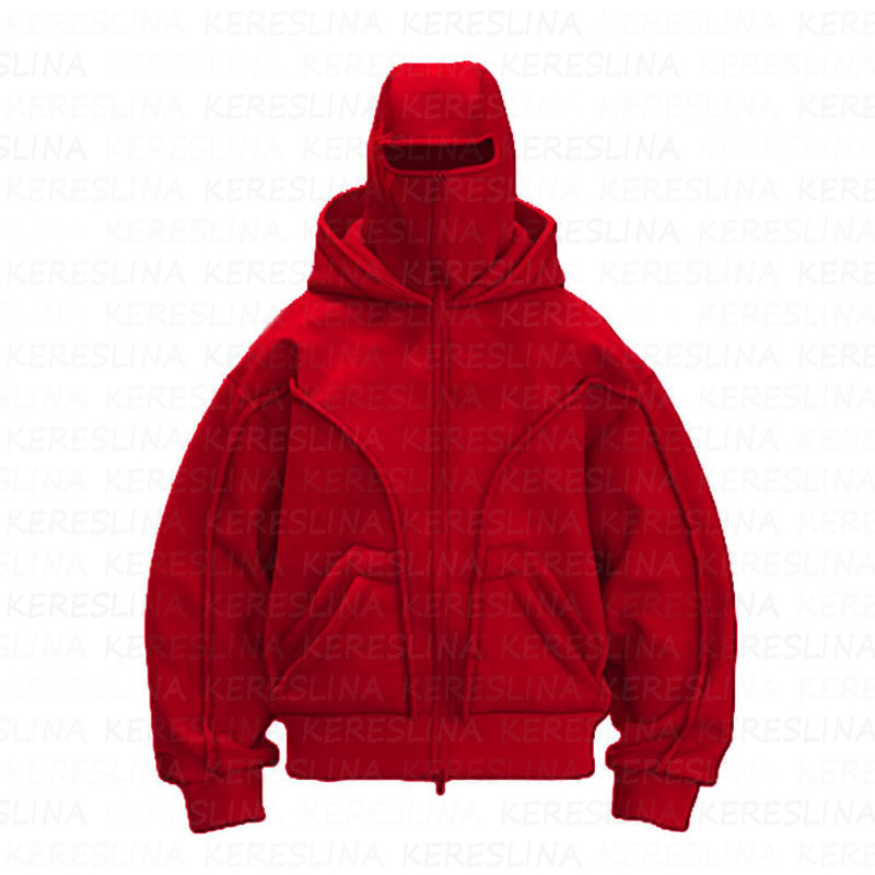 2025 new autumn and winter cross-border tide brand sweatshirt men and women loose high street Y2K European and American retro hoodie jacket - Image 2