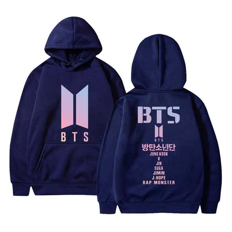 Adult Street Style Hoodie BTS Sweater Women's Youth League Surrounding Cheerleaders Hedging Casual Women's Sweater Sweater - Image 2