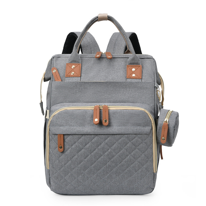 Cross-border integrated bed bag mommy bag multifunctional mother and baby bag fashionable large-capacity portable ladies mommy bag - Image 17