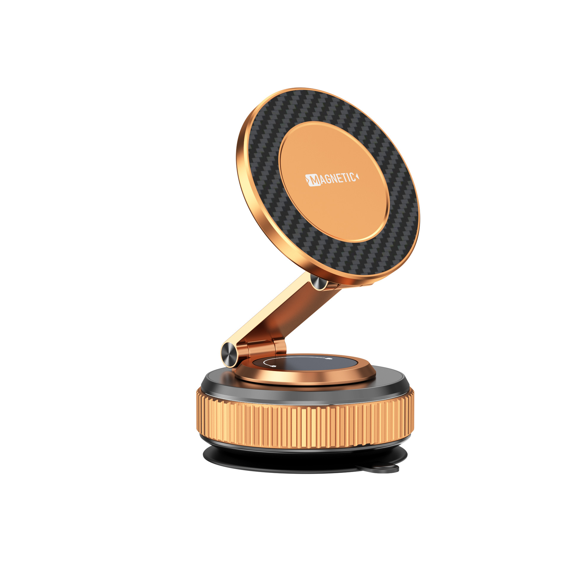 Factory direct sales of vacuum adsorption car magnetic phone holder, rotatable and foldable center console car navigation holder. - Image 7
