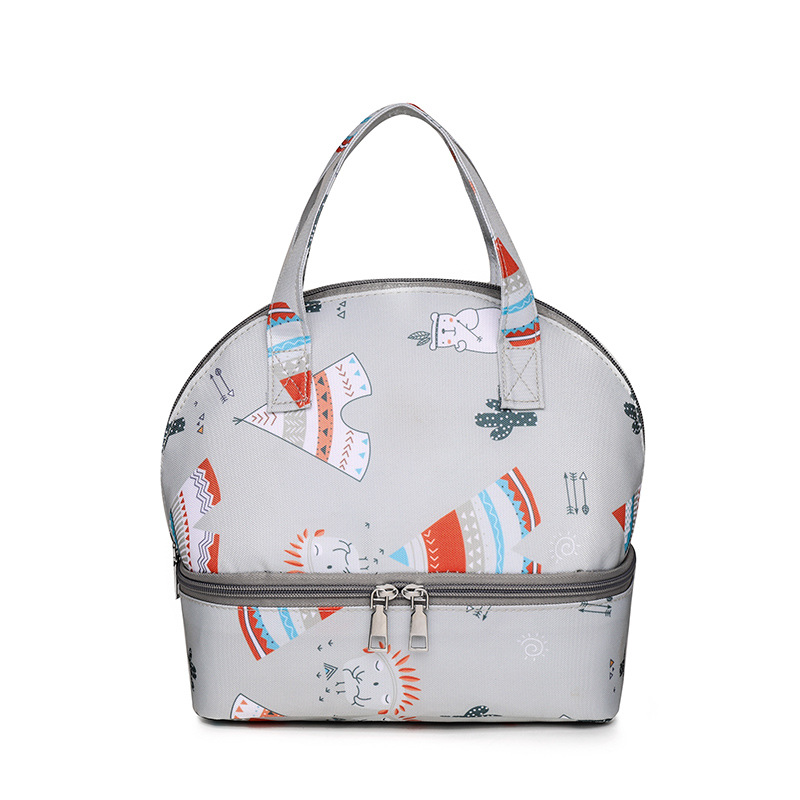 Factory direct sales can be wholesale multifunctional breast milk bag double layer lunch bag breast milk insulation fresh-keeping bag storage bag ice bag - Image 32