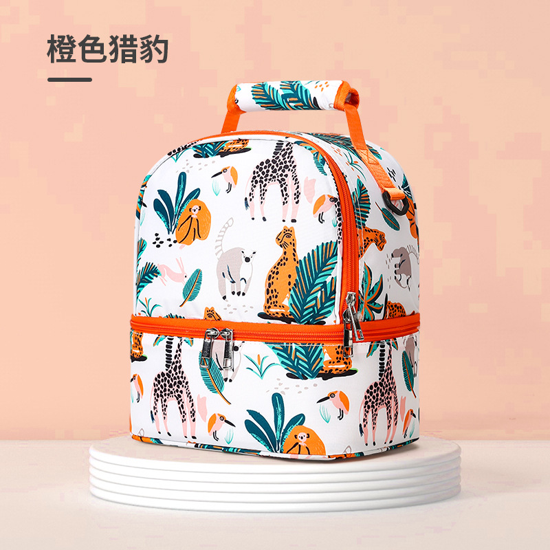 Factory direct sales can be wholesale multifunctional breast milk bag double layer lunch bag breast milk insulation fresh-keeping bag storage bag ice bag - Image 10