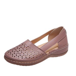 foreign trade new summer fashion shoes women's round head wedge heel cross-border large size flat women's sandals