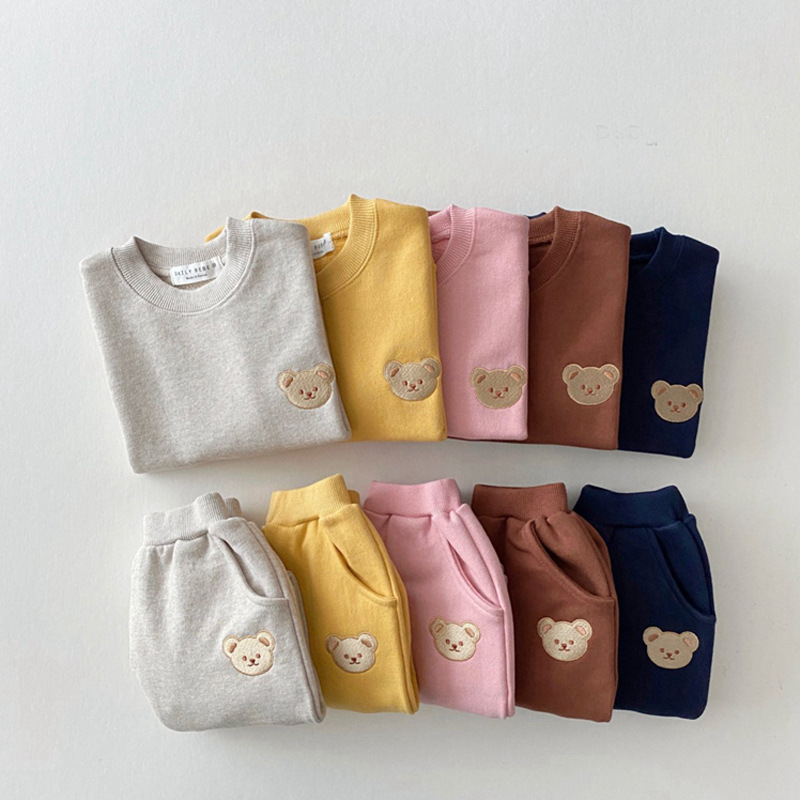 2023 Boys and Girls Baby Bear Round Neck Sweater Sports (Shoes and hats not included) - Image 8
