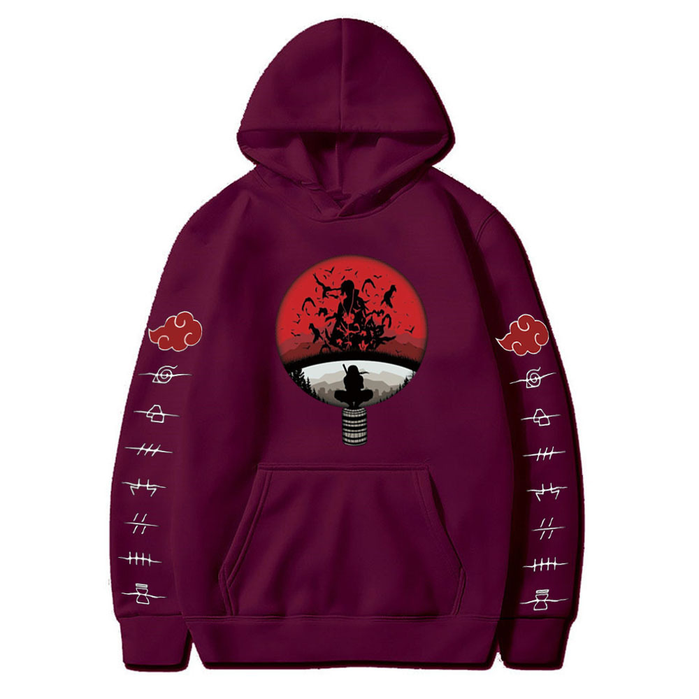 Naruto Printed Sweatshirt Hoodie with round fans - Image 12