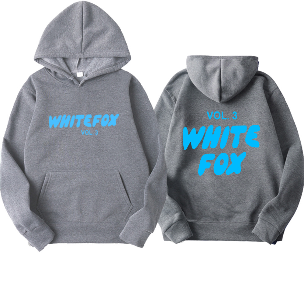 European and American cross-border spring, autumn and winter new sweater suits fashion sports LOGO long-sleeved pullover hooded sweater 1 piece set - Image 17