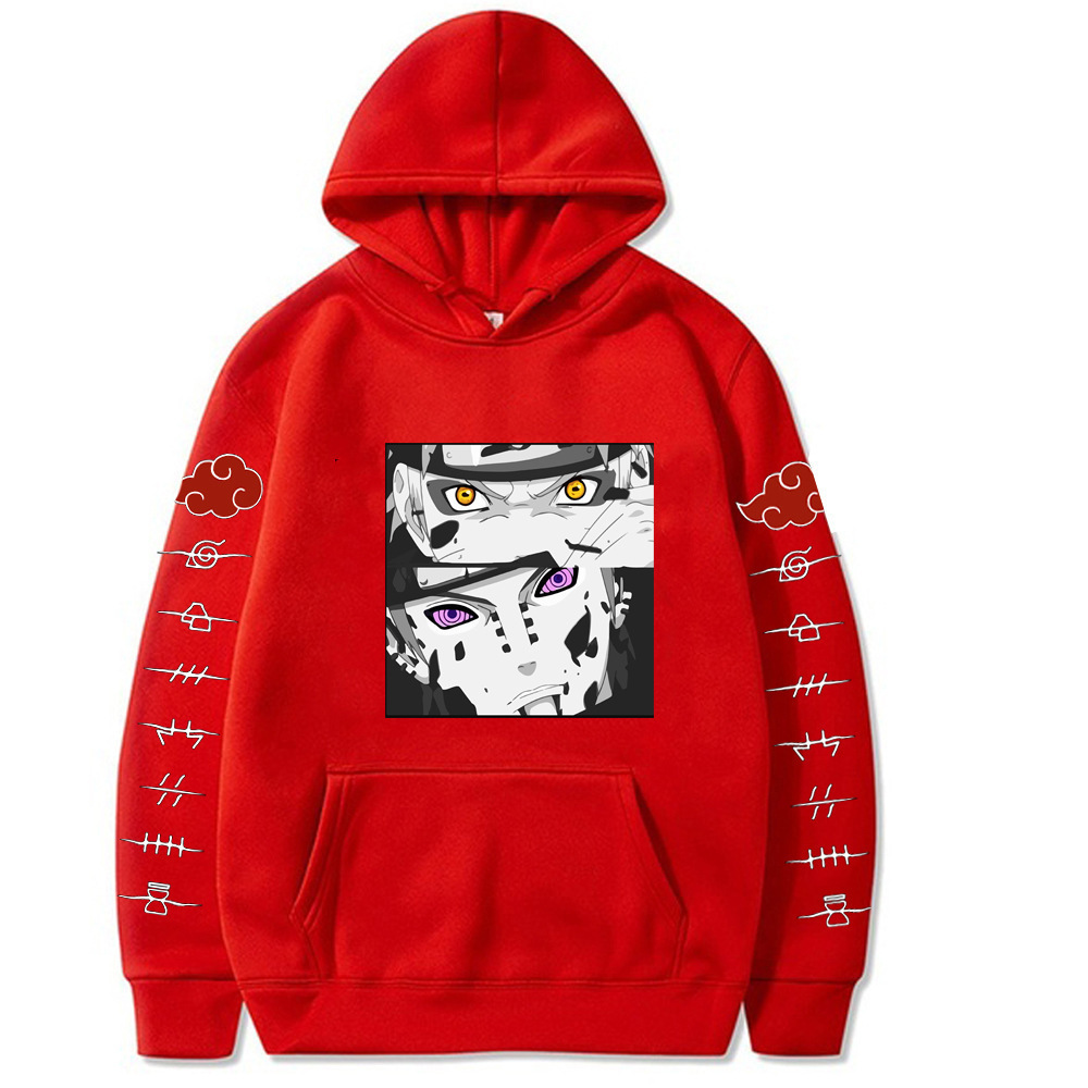 Naruto new printed logo hoodies-2 roles - Image 7