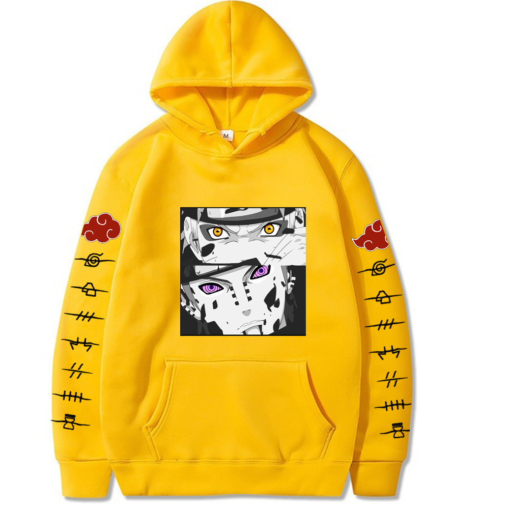 Naruto new printed logo hoodies-2 roles - Image 5