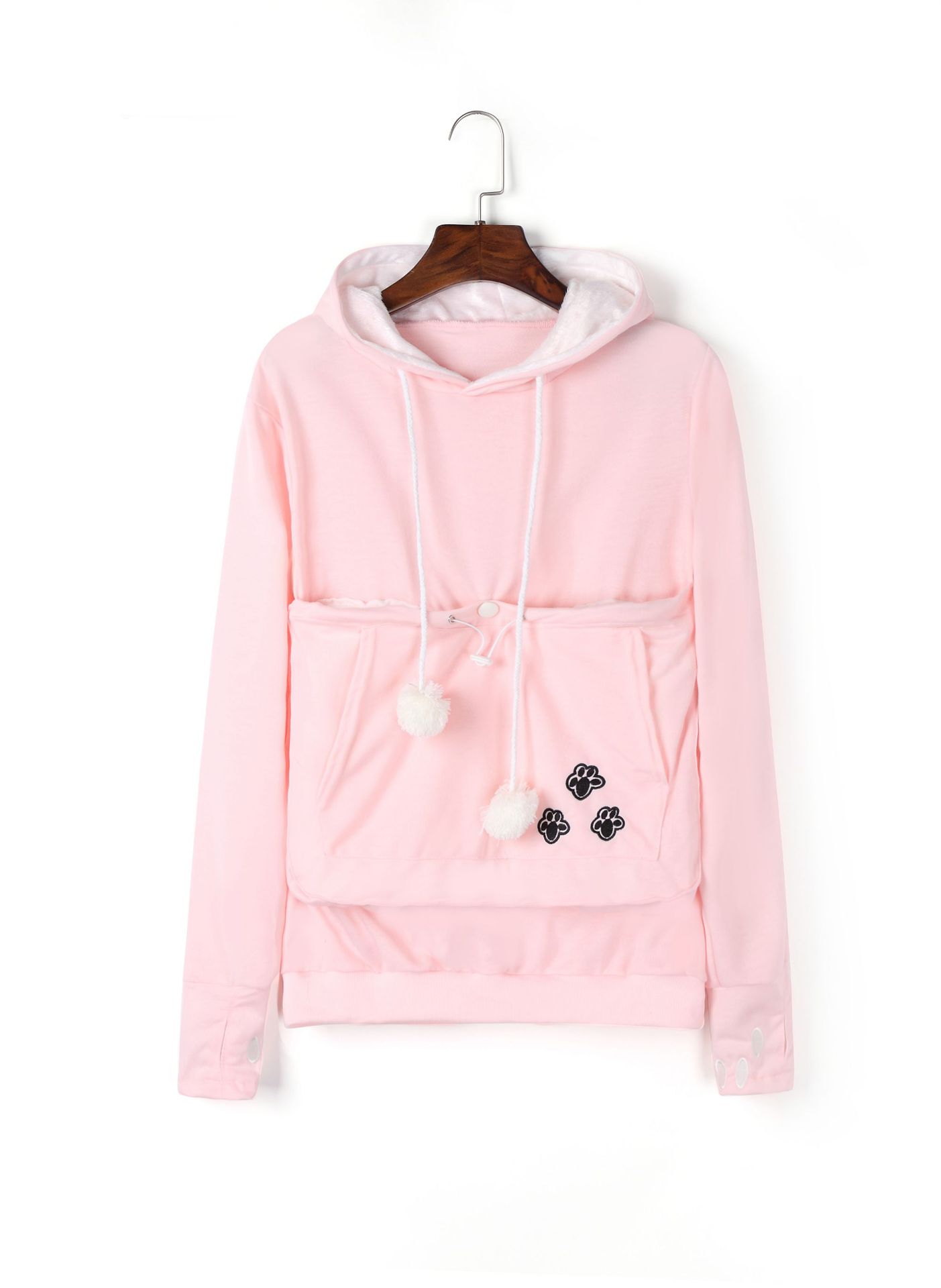 Cross-border popular hooded sweatshirts for women, loose European and American style, plus velvet pullover sweatshirts for women, autumn and winter large size jackets for women, autumn and winter - Image 16