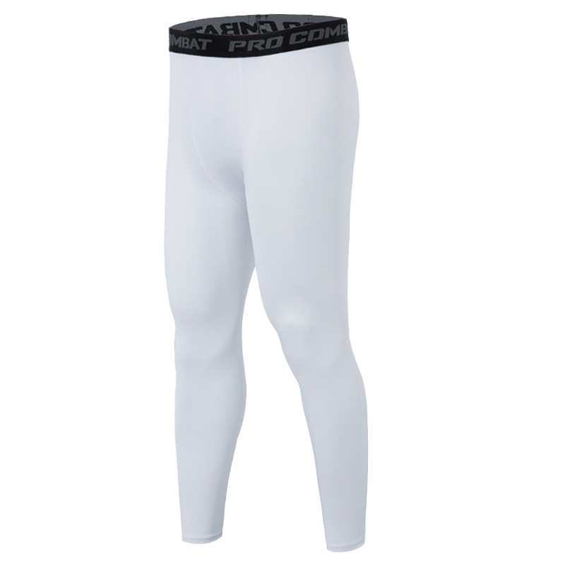 Sports leggings men's summer basketball fitness pants running training quick-drying breathable track and field elastic bottoming trousers - Image 5