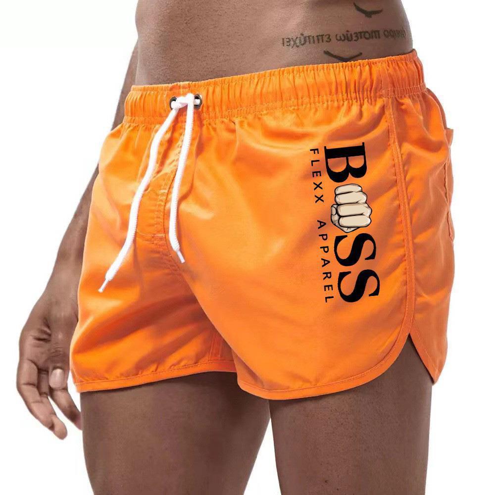 2023 New European and American Men's Fashion Sports Beach Shorts Polyester Multicolor Casual Sports Three-Point Shorts for Men - Image 9