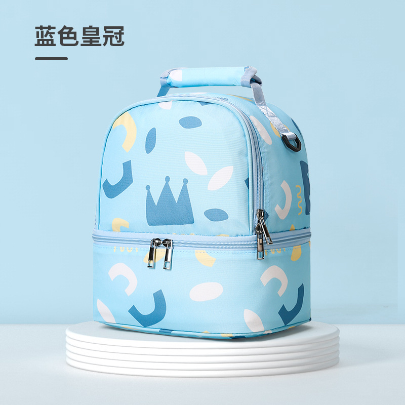 Factory direct sales can be wholesale multifunctional breast milk bag double layer lunch bag breast milk insulation fresh-keeping bag storage bag ice bag - Image 20