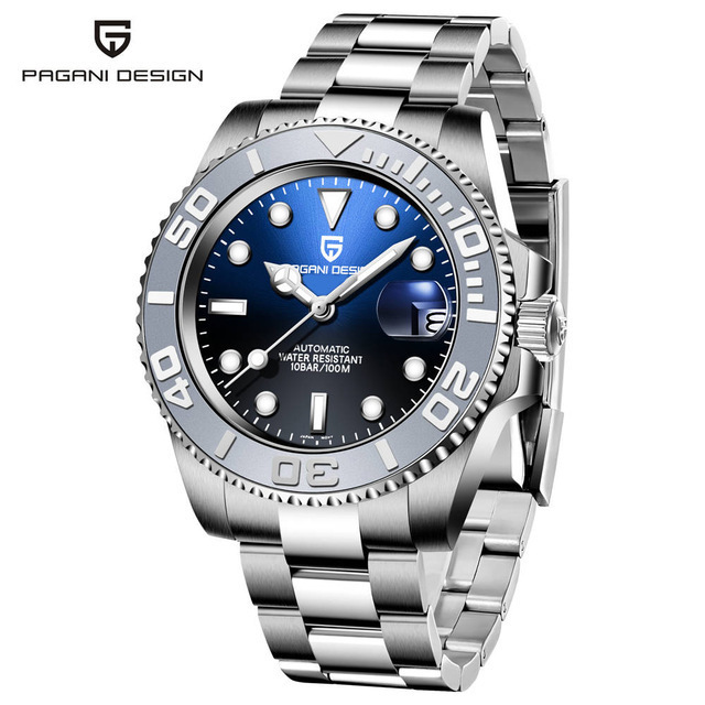 PAGANI DESIGN Bojiani fully automatic mechanical men's watch luminous waterproof men's fashion watch 1651 - Image 12