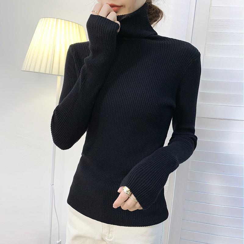 Dalang sweater factory direct sale large size turtleneck sweater women's new autumn and winter pullover long-sleeved bottoming shirt women's knitted sweater - Image 9