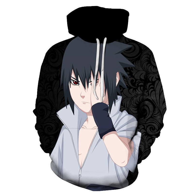 Naruto Digital 3D Printing Adult Hoodies Pullover Sweatshirt - Image 4