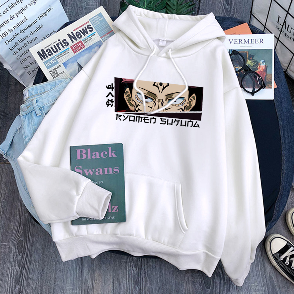 Men's Hoodies Japanese Anime Jujutsu Kaisen Hoodie Yuji Itad - Image 17