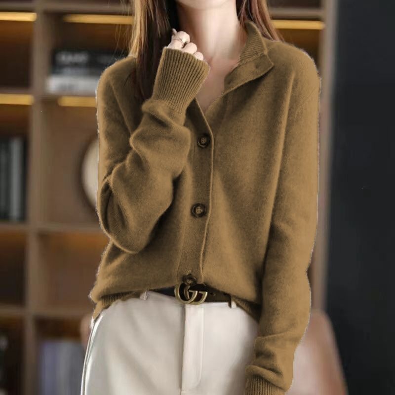 Autumn New Women's Fashionable and Stylish Knitwear, Autumn and Winter Korean Style Women's Clothing 2026 New Style, Elegant and Youthful Stand Collar - Image 9