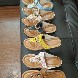 2023 foreign trade large size sandals Europe and the United States fashion flip flops wedge wedge thick bottom Europe and the United States fashion Roman sandals and slippers