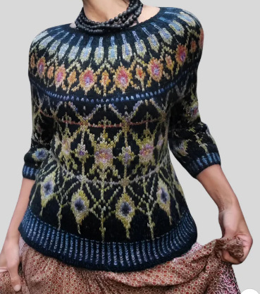 Amazon European and American new sweater women's wish hot sale round neck color matching loose fashion pullover sweater - Image 14