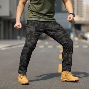 Outdoor consul tactical pants plaid fabric IX9 city special service trousers outdoor class IX7 multi-pocket overalls men