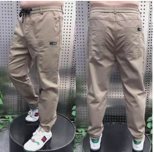 Dennis Trousers Company Early Autumn Six Pockets High Elastic Skinny Casual Pants All-match Casual Straight Pants Men - Image 8