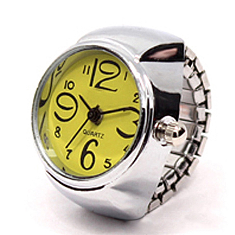 Cross-border new fashion fashion male and female students creative alloy shell finger watch couple digital watch manufacturer wholesale - Image 4