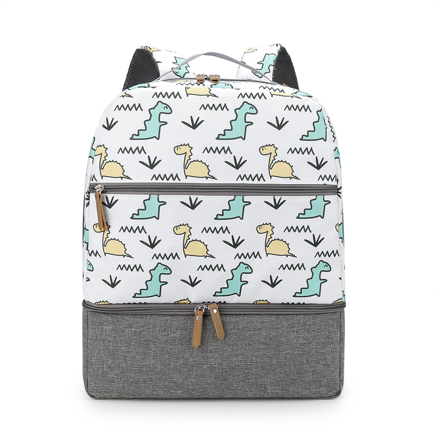 Mother and baby travel mommy bag outdoor dining baby food fresh-keeping backpack milk storage mommy bag - Image 11