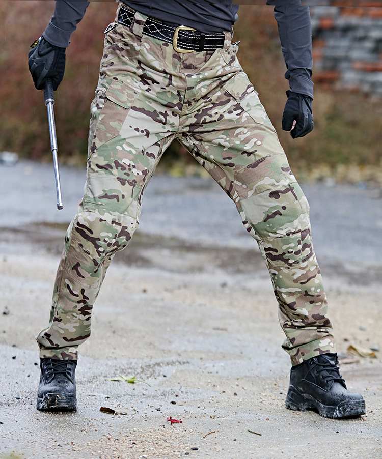 iX7 multi-pocket special forces assault pants 65 35 scratch-resistant tactical trousers large size outdoor overalls - Image 13