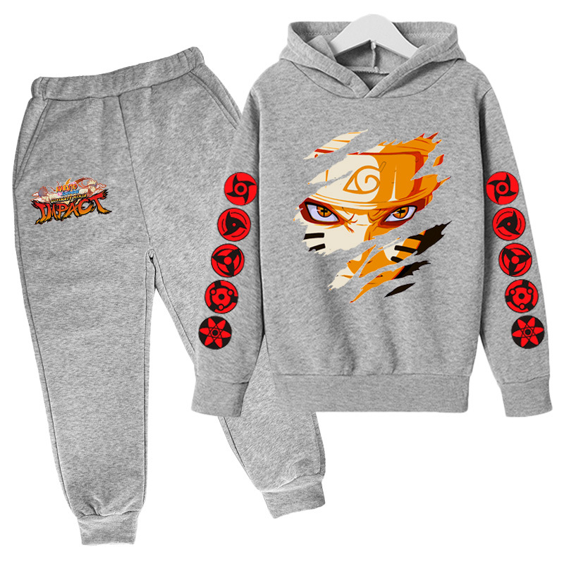 Naruto Printed - Children's Hoodie Sets -suit - Image 8