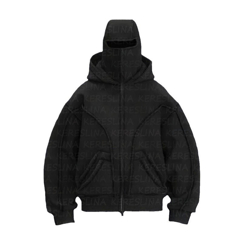 2025 new autumn and winter cross-border tide brand sweatshirt men and women loose high street Y2K European and American retro hoodie jacket - Image 5