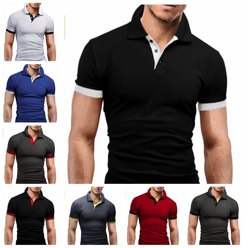 New listing summer t-shirt Paul men's short-sleeved top popular fashion polo shirt