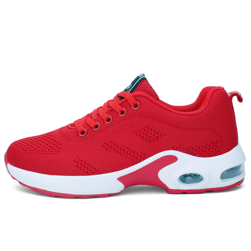 2024 new air cushion shoes casual running shoes flying woven sports shoes Korean version student mesh women's shoes 1727 cross-border - Image 5