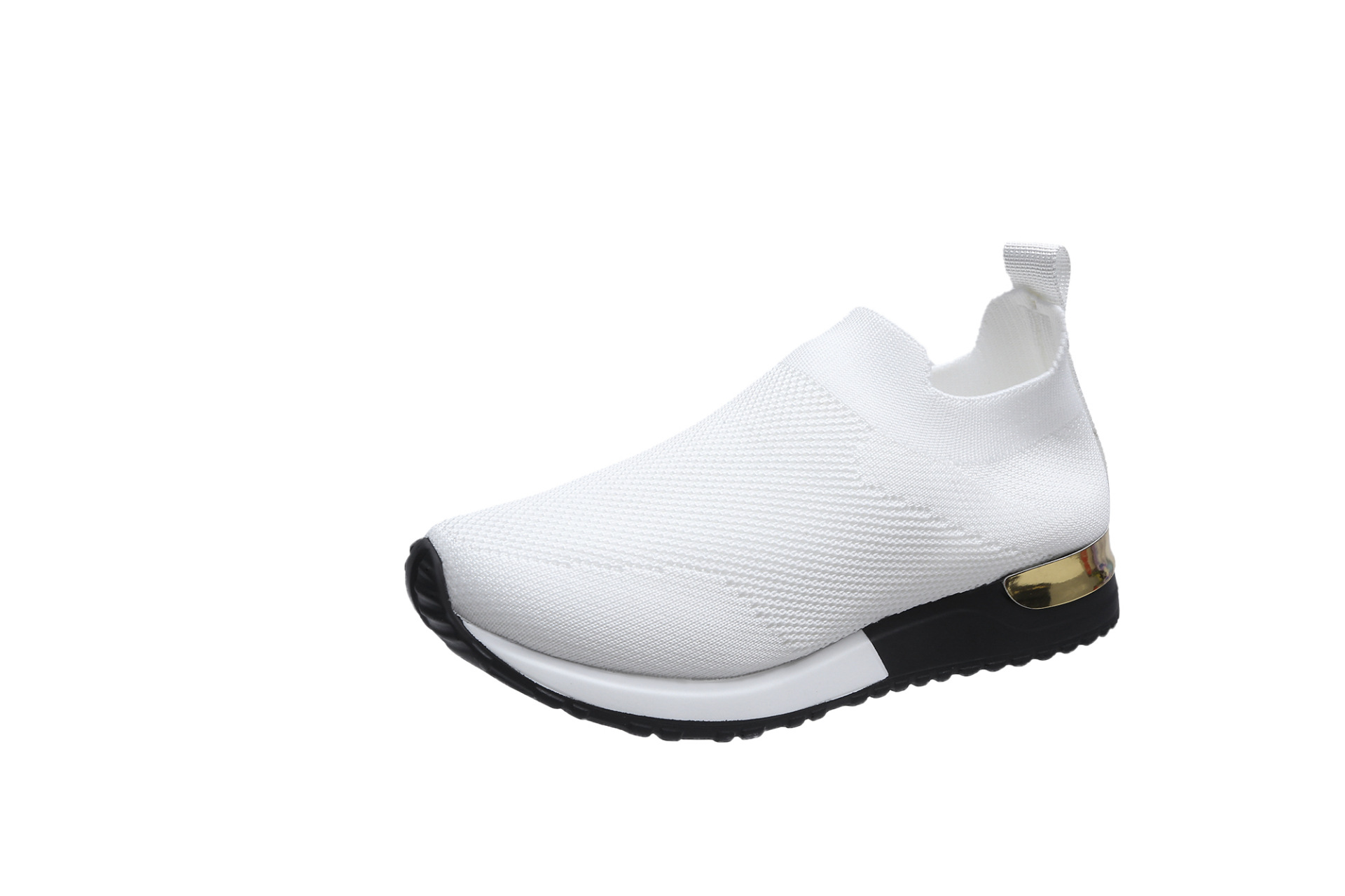2022 Spring New Large Size Foreign Trade Women's Shoes Casual Sports Style Color Matching Sequins Lightweight Breathable Slip-on Shoes for Women - Image 7