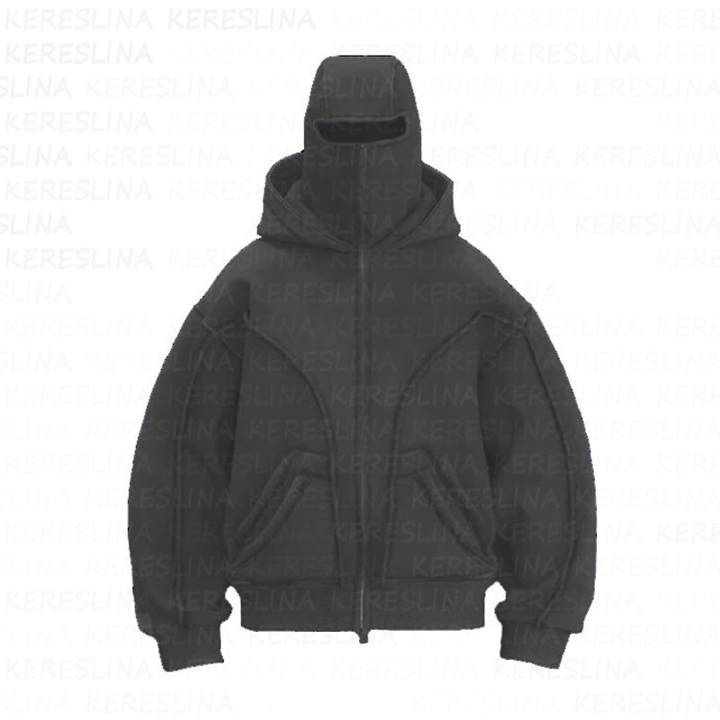 2025 new autumn and winter cross-border tide brand sweatshirt men and women loose high street Y2K European and American retro hoodie jacket - Image 4