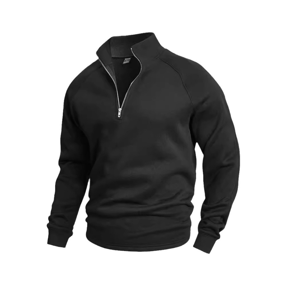 Zip-Neck Long-Sleeved Top - Image 5