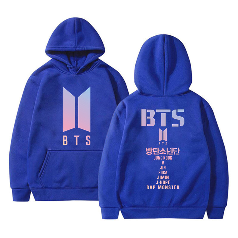 Adult Street Style Hoodie BTS Sweater Women's Youth League Surrounding Cheerleaders Hedging Casual Women's Sweater Sweater - Image 5